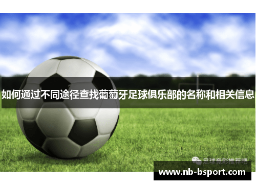 如何通过不同途径查找葡萄牙足球俱乐部的名称和相关信息 如何通过不同途径查找葡萄牙足球俱乐部的名称和相关信息